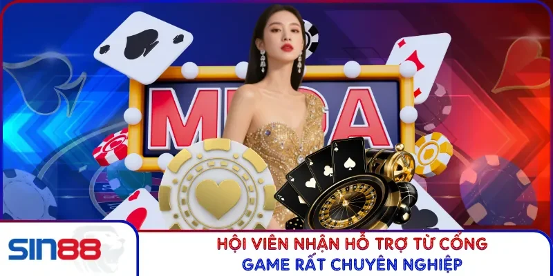Hội viên nhận hỗ trợ từ cổng game rất chuyên nghiệp